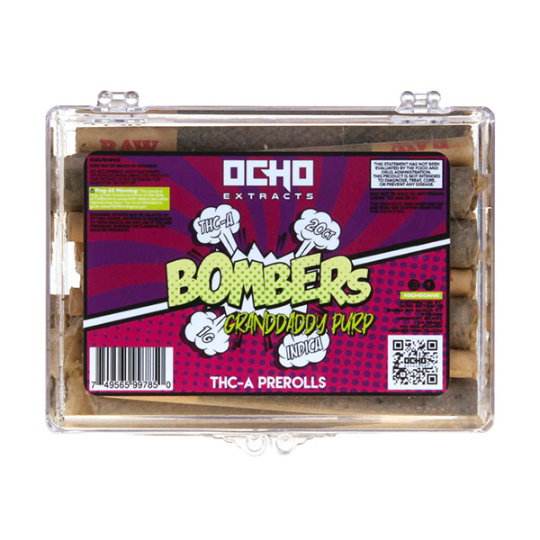 Ocho Extracts THCA Bombers Prerolls | (20ct) 20g